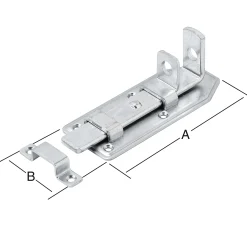 Vormann Türschlossriegel verzinkt 100 x 50 mm