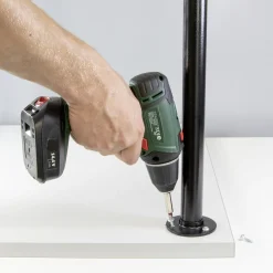 Wagner Möbelfuß ST 5540 Stahl Ø 7 x 40 cm schwarz - 1 Stück