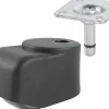 Walzenrolle Ø 25 mm für empfindliche Böden Tragkr. 50 kg