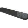 Wigastone Granit-Fensterbank anthrazit Forte 275 x 15 x 3 cm mit Wasserrille