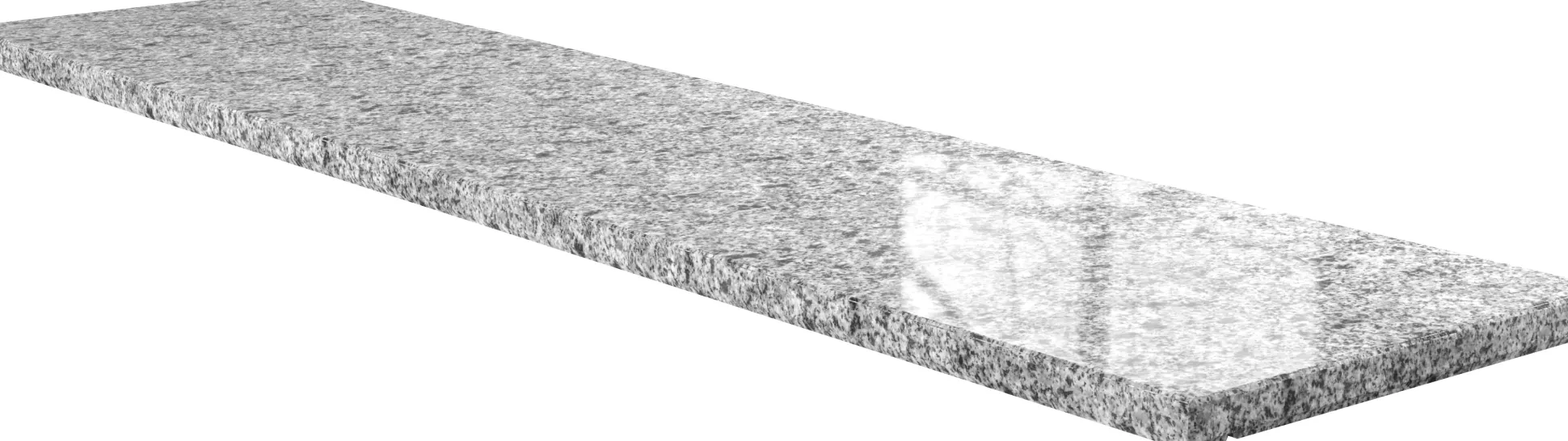 Wigastone Granit-Fensterbank Wigasil Star Grey 275 x 20 x 3 cm mit Wasserrille