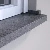 Wigastone Granit-Fensterbank anthrazit Forte 275 x 12,5 x 3 cm mit Wasserrille
