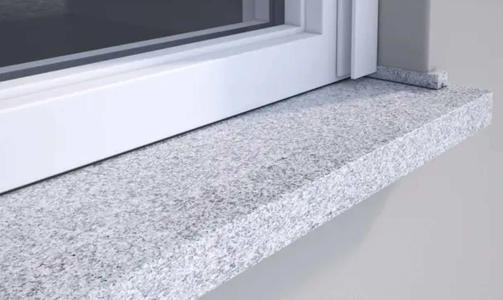 Wigastone Granit-Fensterbank Multicolor 275 x 20 x 2 cm mit Wasserrille