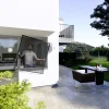 Windhager Fliegenschutz-Fenster Cool 100 x 120 cm schwarz/anthrazit kürzbar