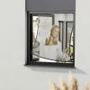 Windhager Fliegenschutz-Fenster Pop-Up 100 x 120 cm anthrazit