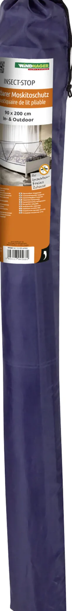 Windhager IS Falt-Moskitonetz 140 x 200 cm weiß/weiß