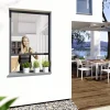 Windhager IS Maßrollo Fenster bis 130 x 160 cm schwarz/anthrazit