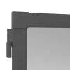 Windhager IS Plus Teleskoptür 100 x 210cm schwarz/anthrazit