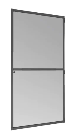 Windhager IS Plus Teleskoptür 100 x 210cm schwarz/anthrazit