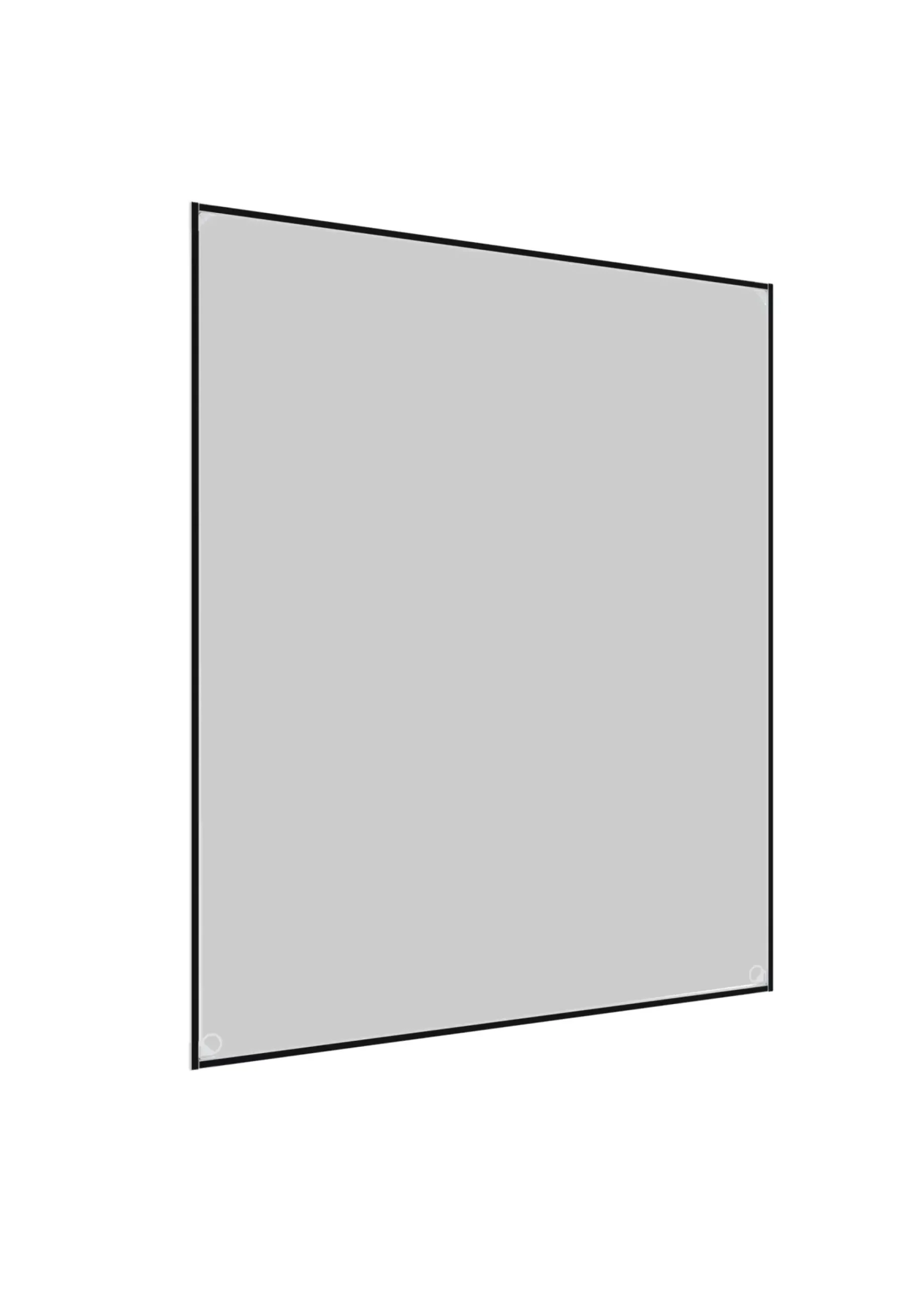 Windhager Pollenschutz-Magnetfenster 100 x 120 cm grau/weiß kürzbar