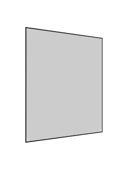 Windhager Pollenschutz-Magnetfenster 100 x 120 cm grau/anthrazit kürzbar