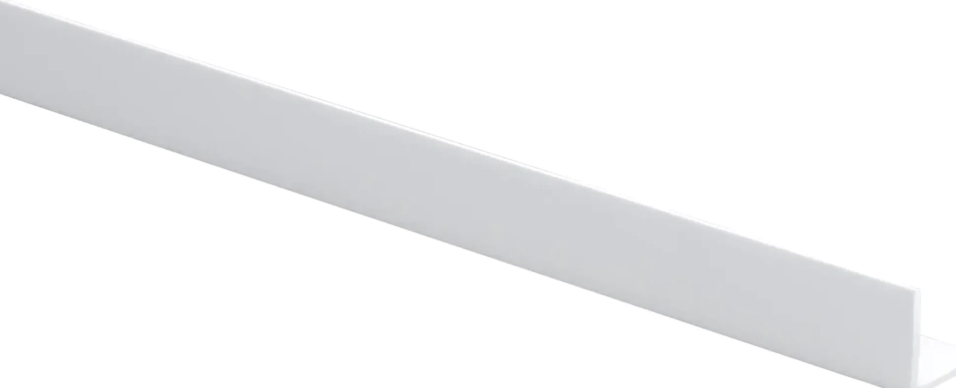 Winkelleiste 90 x 4 x 4 cm, weiß