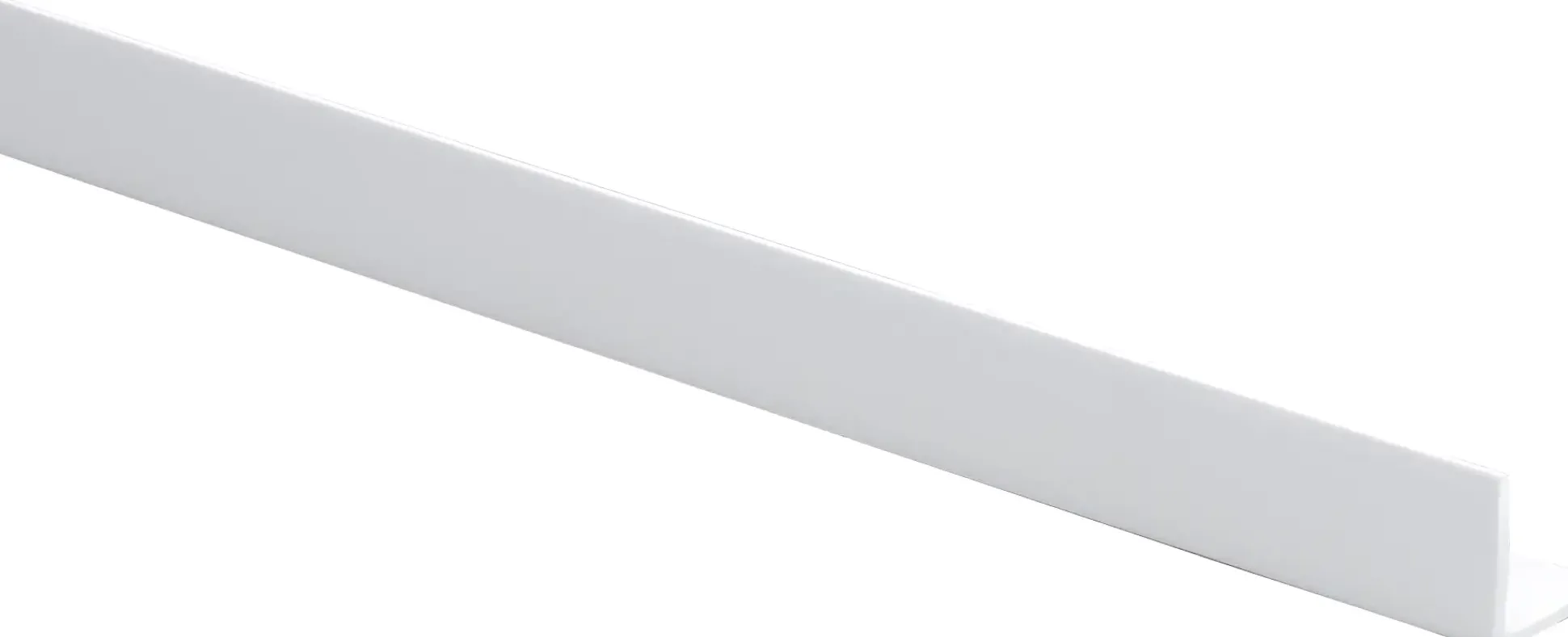 Winkelleiste 90 x 3 x 3 cm, weiß