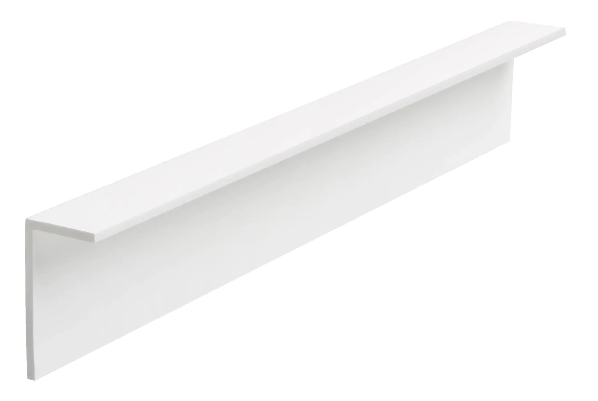 Winkelprofil 150 cm , 40 x 20 mm, weiß