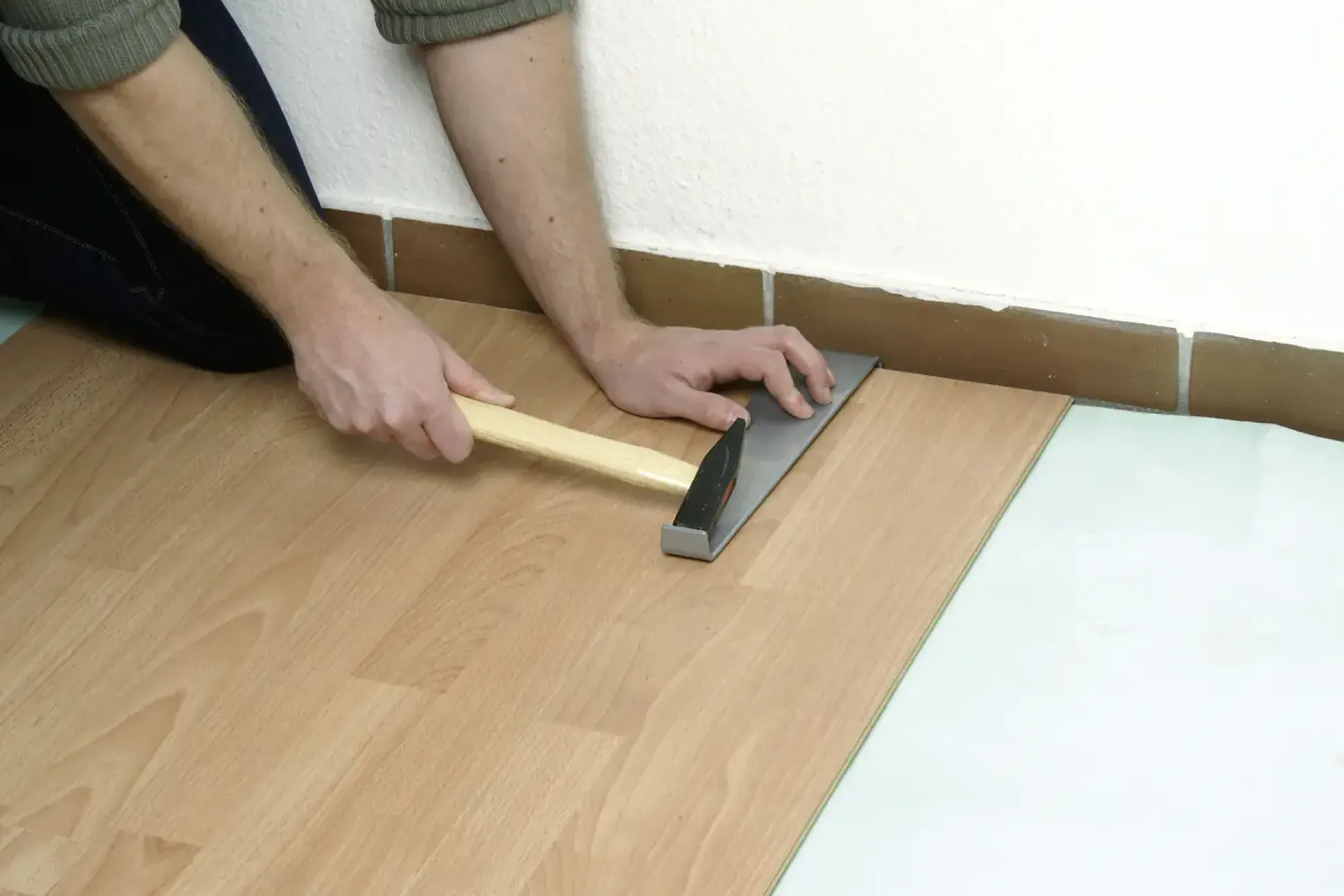 Wolfcraft Zugeisen für Laminat und Parkett